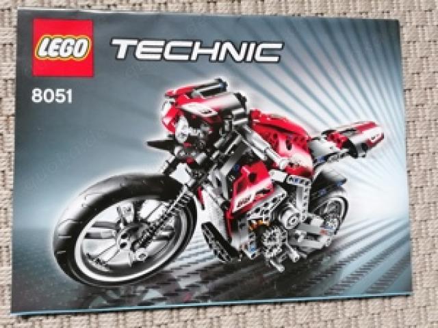 Biete Lego Technik Motorrad - 1